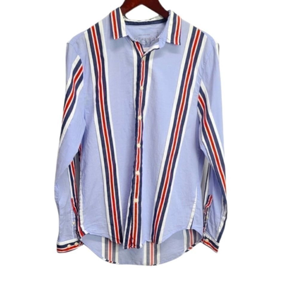 Urban Outfitters Men's Striped‎ Button Down Shirt Size Small
